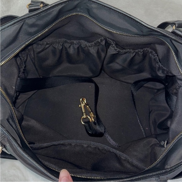 Coach Black Nylon Diaper Bag with Changing Pad *LIKE NEW* - Picture 6 of 15